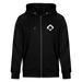 Men's Premium Hooded Logo Jacket - Schwarz