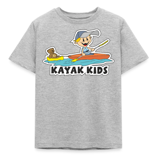 Kids' T-Shirt Boys - heather grey