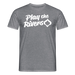 Play the rivers T-Shirt - graphite heather