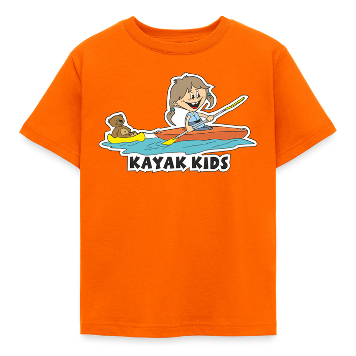 Kids' T-Shirt Girls - orange