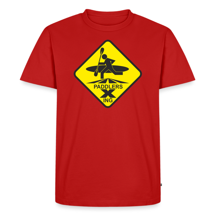 Men’s Premium T-Shirt Paddler Xing - red