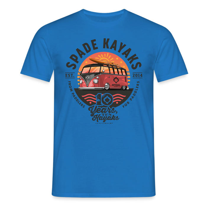 Jubiläums  T-Shirt - royal blue