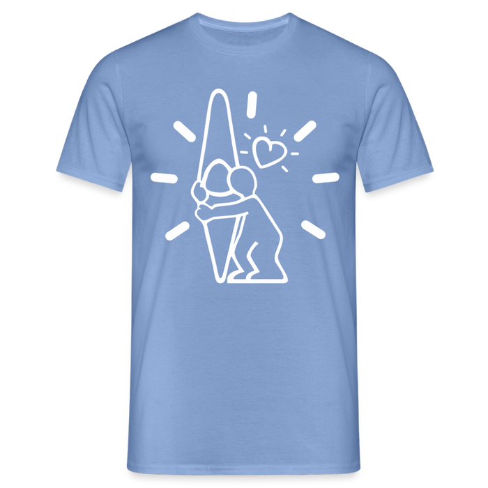 Kayak Hugger T-Shirt - carolina blue
