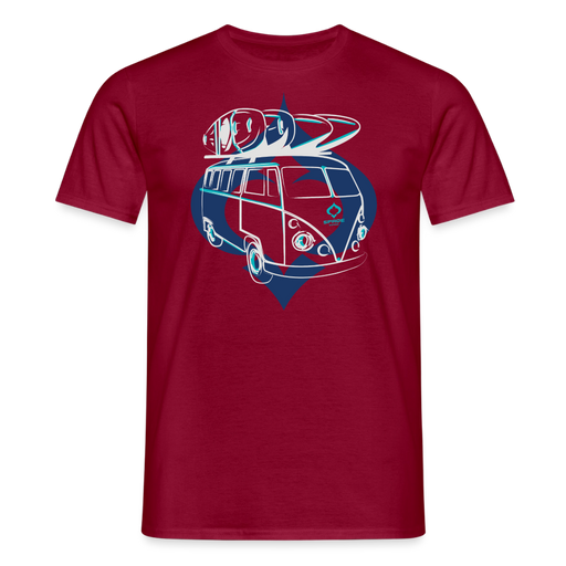 On the road to the river T-Shirt - brick red