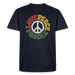 Paddlers for peace Männer Premium T-Shirt - Navy