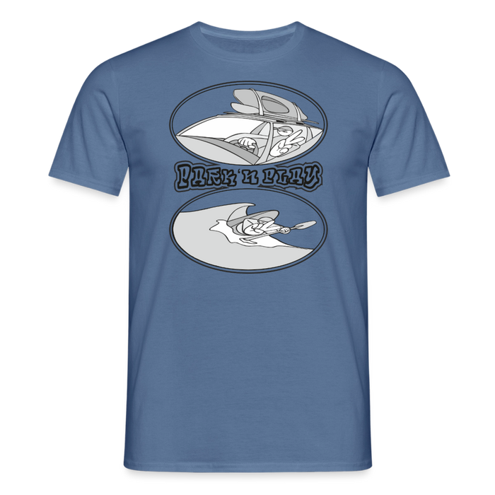 Park ´n play T-Shirt - dove blue 