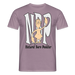 Natural Born Paddler T-Shirt - Lilagrau 