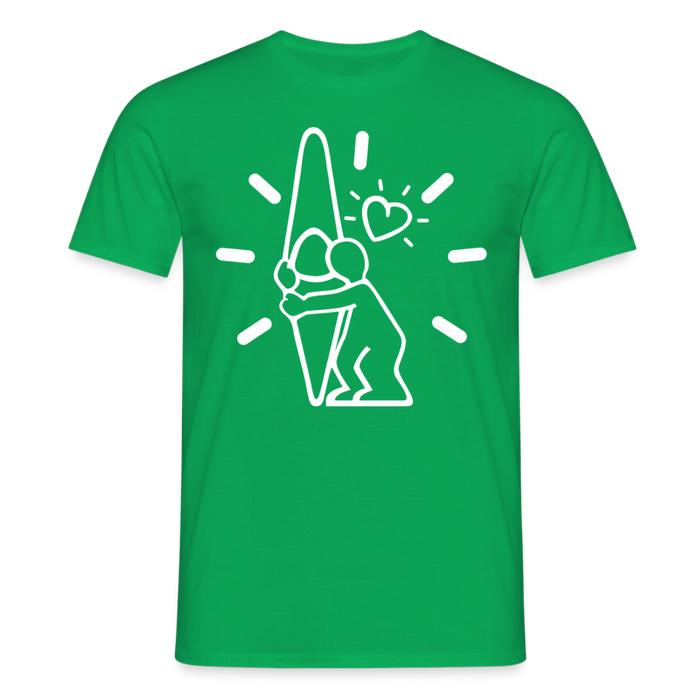Kayak Hugger T-Shirt - kelly green